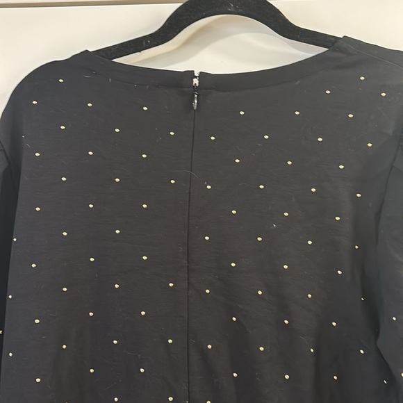 LOFT dress - Black with gold beads - Picture 7 of 8